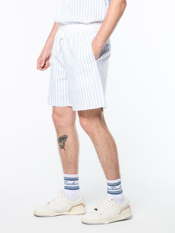 Sergio Tacchini Colonna Cabana Short- Brilliant White