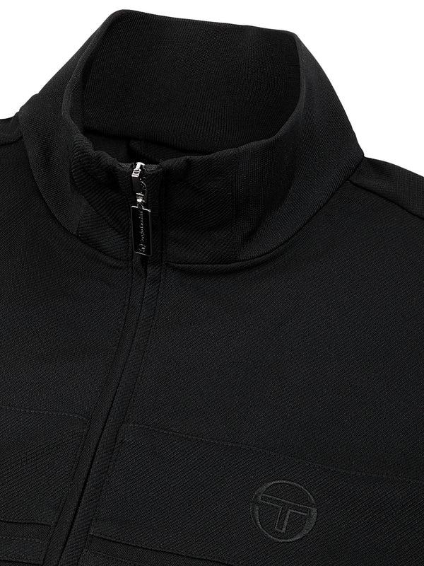 Sergio Tacchini Damarindo Track Jacket Archivio- Black/ Black