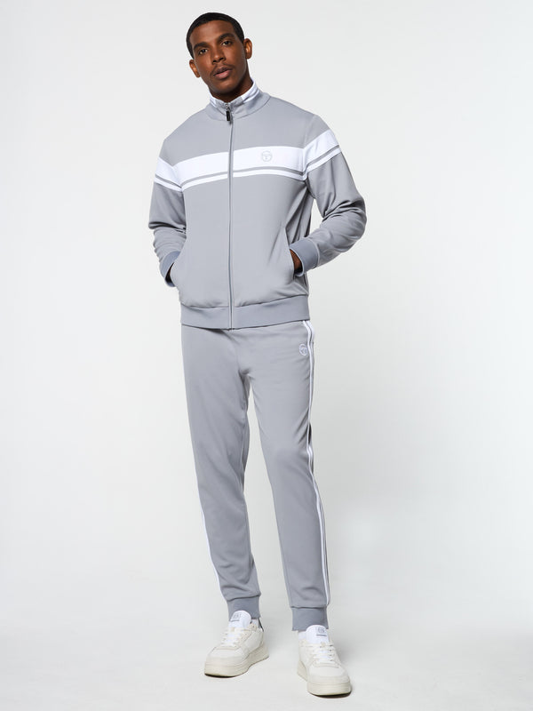 Sergio Tacchini Damarindo Track Jacket Archivio- Sleet/ White