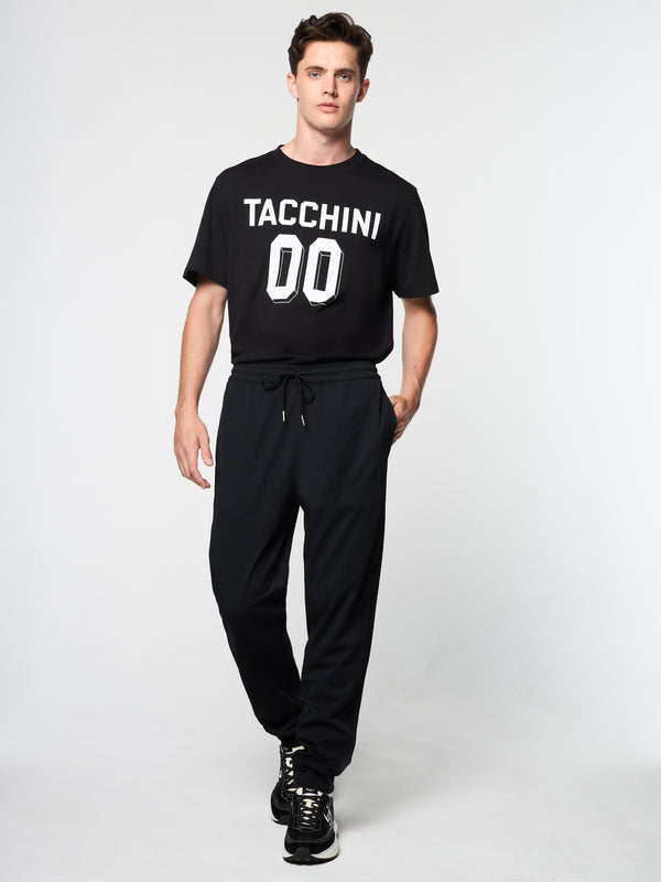 Sergio Tacchini Damarindo Track Pant Archivio- Black/ Black