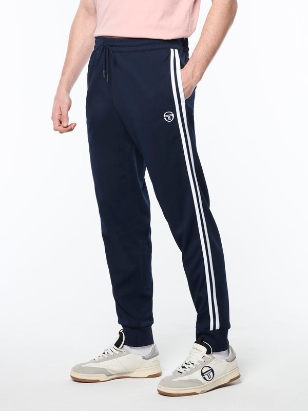 Sergio Tacchini Damarindo Track Pant Archivio- Maritime Blue/ White