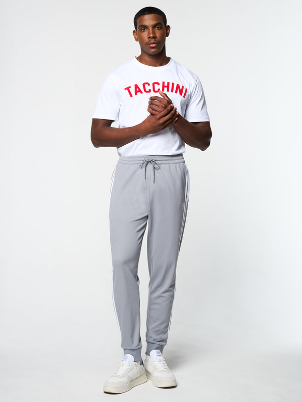 Sergio Tacchini Damarindo Track Pant Archivio- Sleet/ White