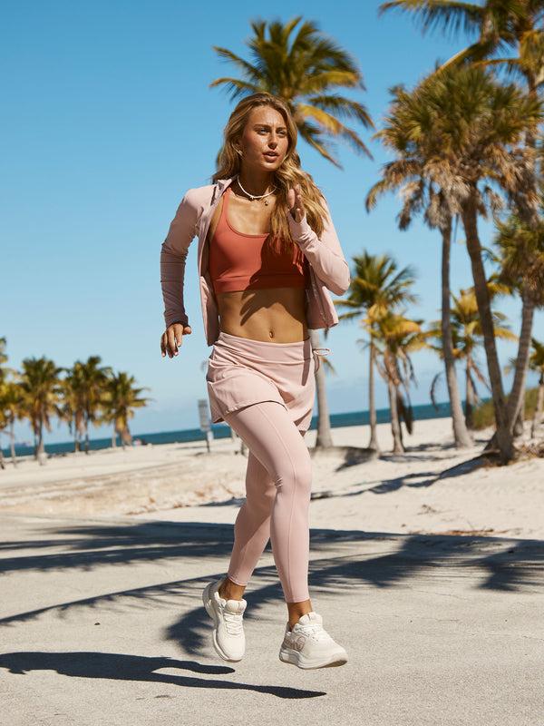 Sergio Tacchini Delfina Leggings W/Skirt- Pale Mauve