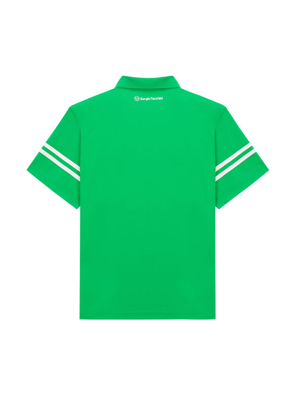 Sergio Tacchini Essential Damarindo Polo Shirt- Green