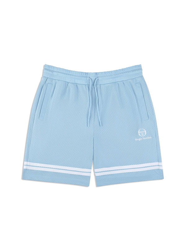 sergio tacchini Ludovic Mesh Short- Dutch Canal/ White