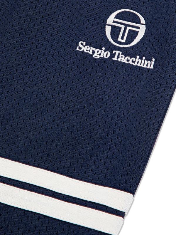 Sergio Tacchini Ludovic Mesh Short- Maritime Blue/ Quiet Grey