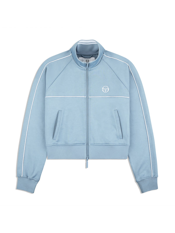 sergio tacchini Miss Lioni Track Jacket- Faded Denim