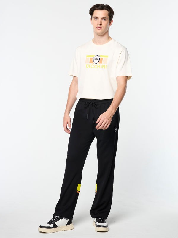 Sergio Tacchini New Damarindo Track Pant- Black Beauty