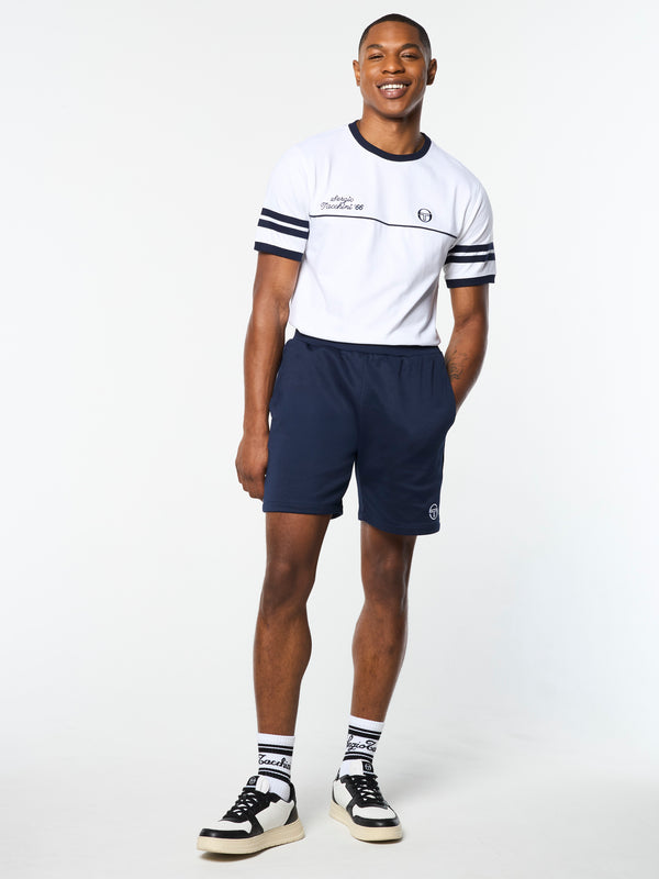 Sergio Tacchini New Orion Short- Maritime Blue/ White