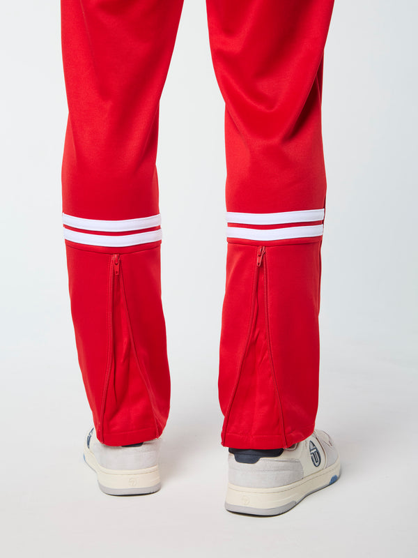 Sergio Tacchini Orion Track Pant- Adrenaline Rush/ White
