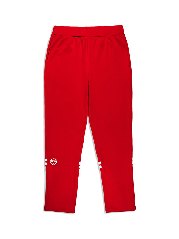 sergio tacchini Orion Track Pant- Adrenaline Rush/ White