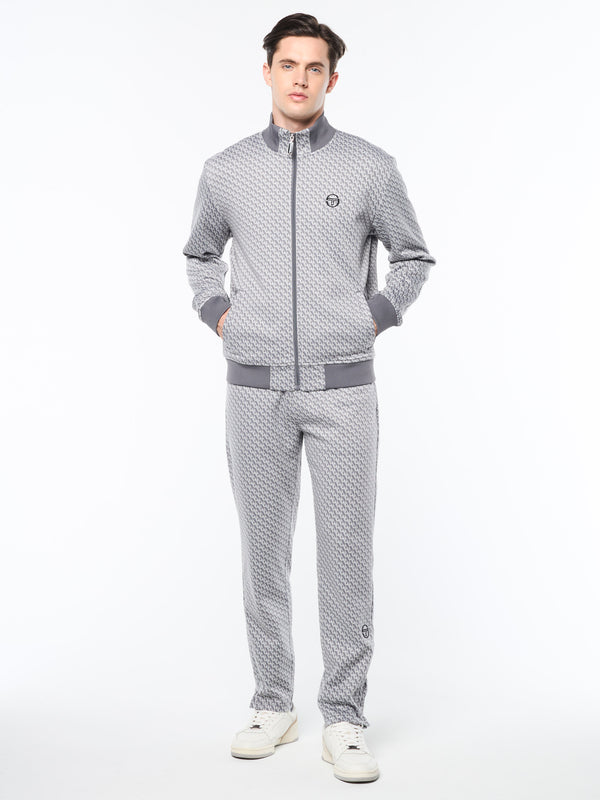 Sergio Tacchini Paolo Knit Track Jacket- Quiet Shade