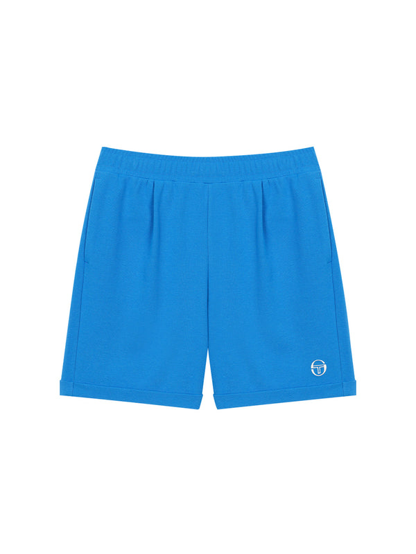 sergio tacchini Resort Waffle Pintuck Shorts- Dark Blue