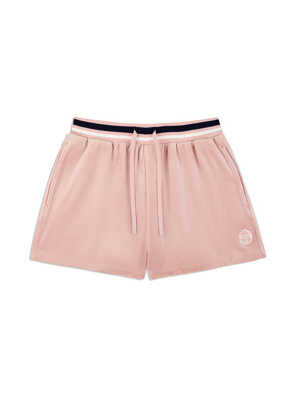 sergio tacchini Adele Velour Short- Pale Mauve