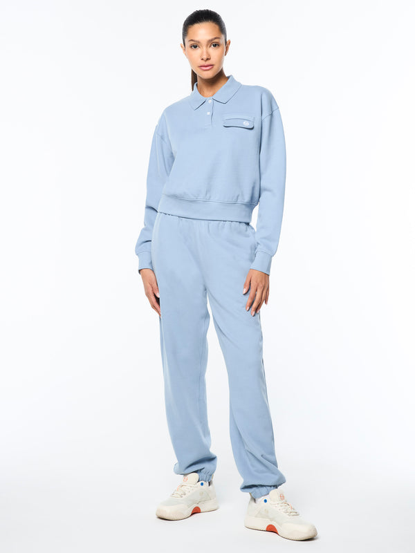 Sergio Tacchini Aida Polo- Faded Denim