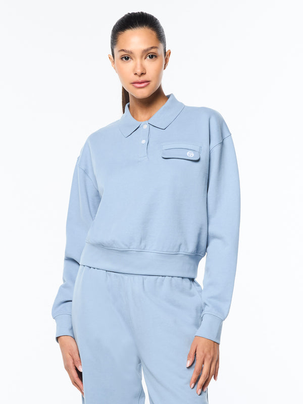 Sergio Tacchini Aida Polo- Faded Denim