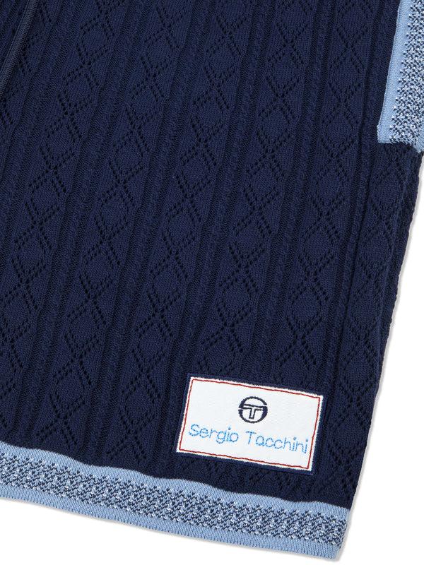 Sergio Tacchini Aldo Pointelle Short- Maritime Blue