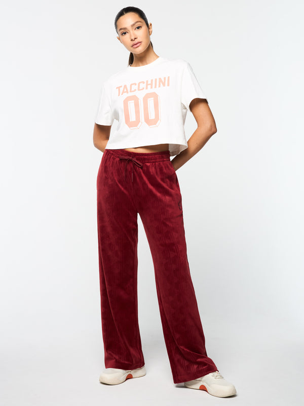 Sergio Tacchini Amore Crop T-Shirt- Gardenia