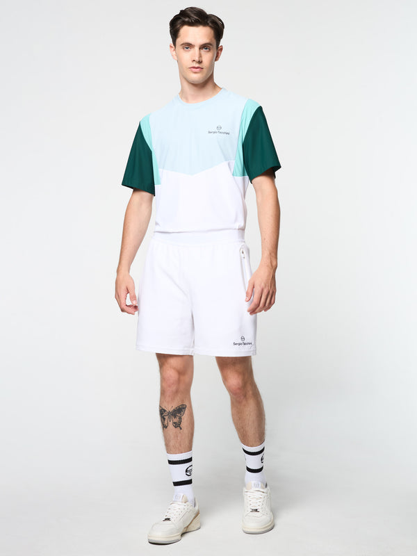 Sergio Tacchini Angola Short- Brilliant White