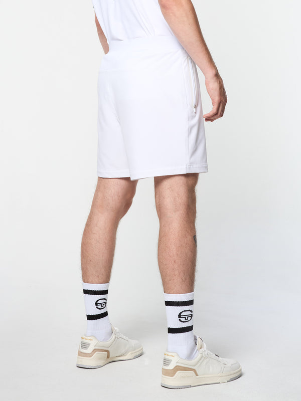 Sergio Tacchini Angola Short- Brilliant White
