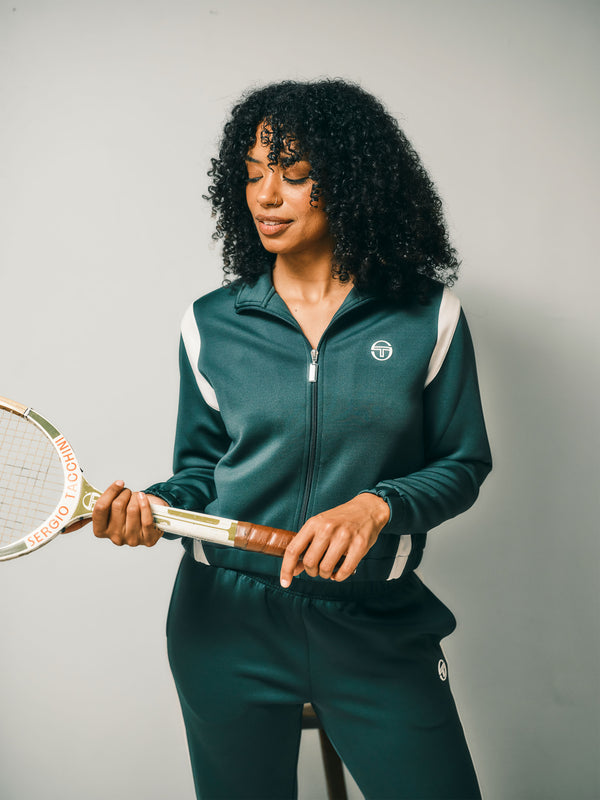 Sergio Tacchini Anna Track Jacket- Green Gables