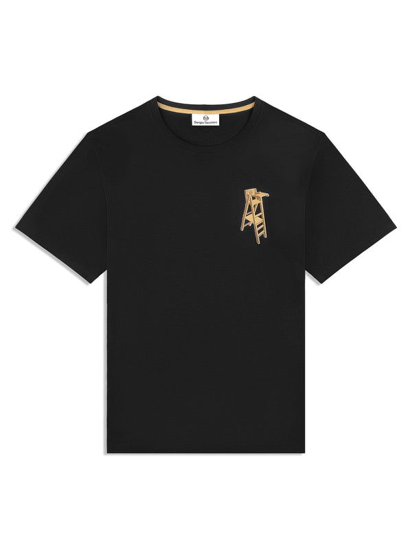 sergio tacchini Arbitro T-Shirt- Black Beauty