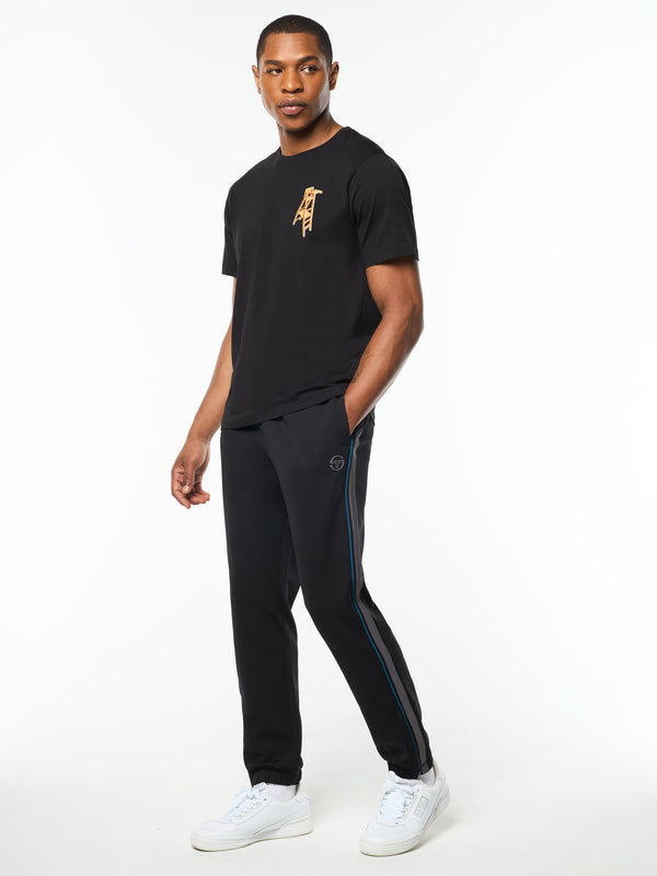 Sergio Tacchini Arbitro T-Shirt- Black Beauty