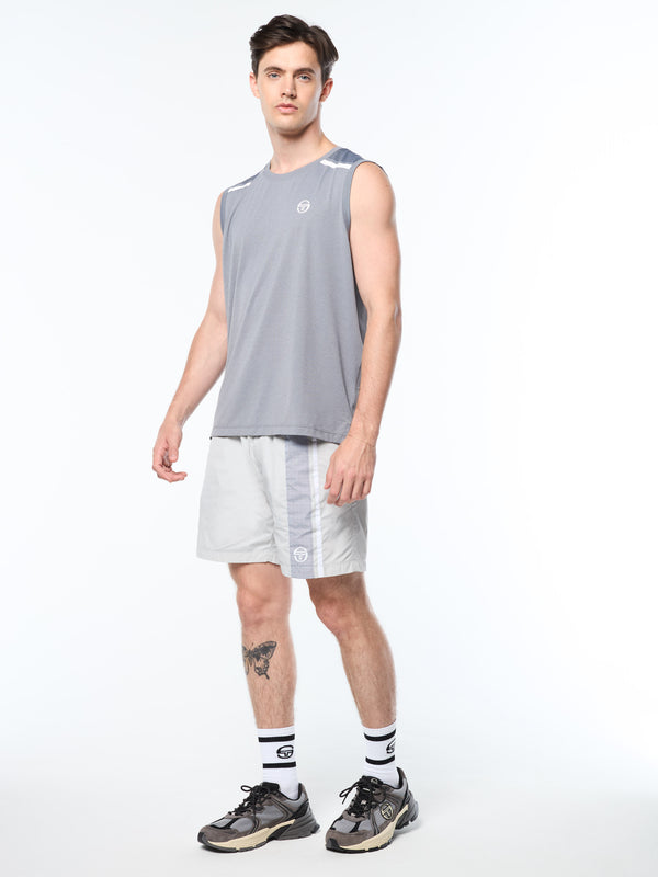 Sergio Tacchini Attivo Damarindo Tank- Quiet Gray