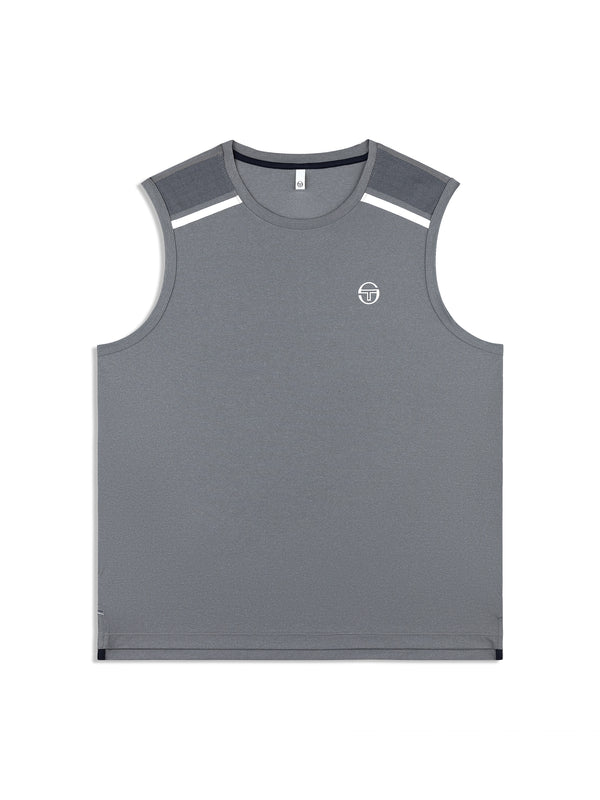sergio tacchini Attivo Damarindo Tank- Quiet Gray
