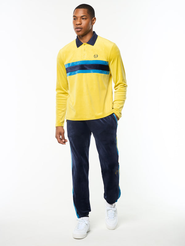 Sergio Tacchini Banda Velour Polo- Snake Eye