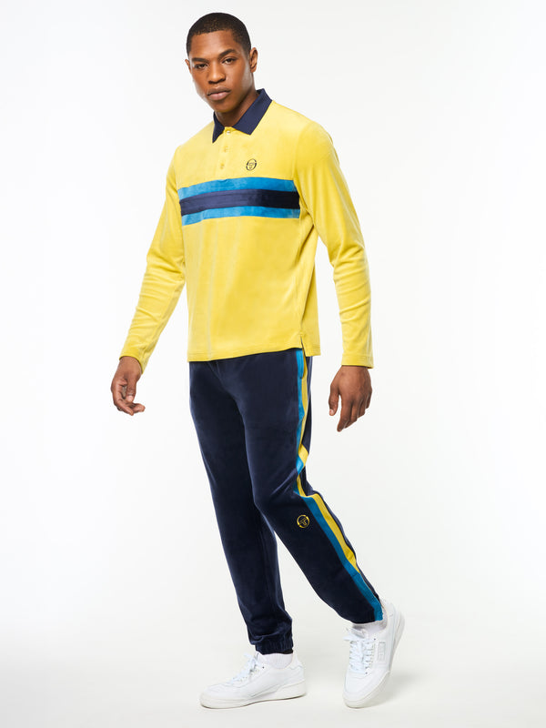 Sergio Tacchini Banda Velour Polo- Snake Eye