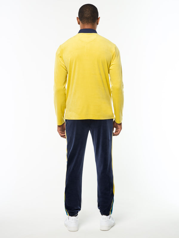 Sergio Tacchini Banda Velour Polo- Snake Eye