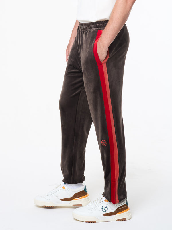 Sergio Tacchini Banda Velour Track Pant- Mulch