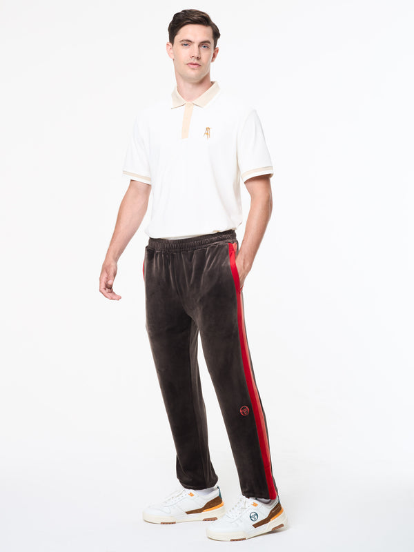 Sergio Tacchini Banda Velour Track Pant- Mulch