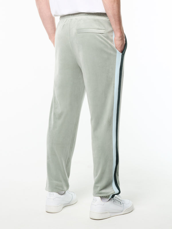 Sergio Tacchini Banda Velour Track Pant- Slate Gray