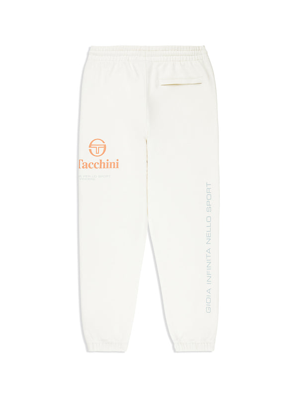 Sergio Tacchini Bari Graphic Sweatpant- Gardenia