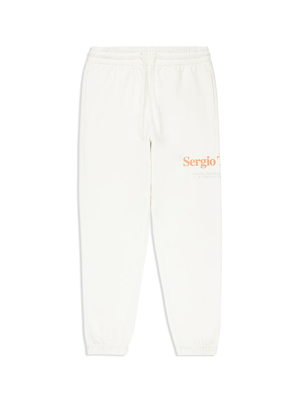 Sergio Tacchini Bari Graphic Sweatpant- Gardenia
