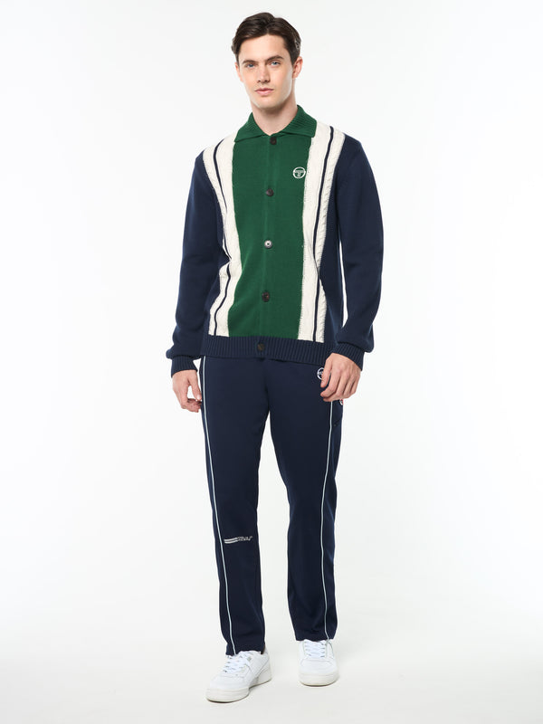 Sergio Tacchini Bruni Knit Cardigan- Maritime Blue