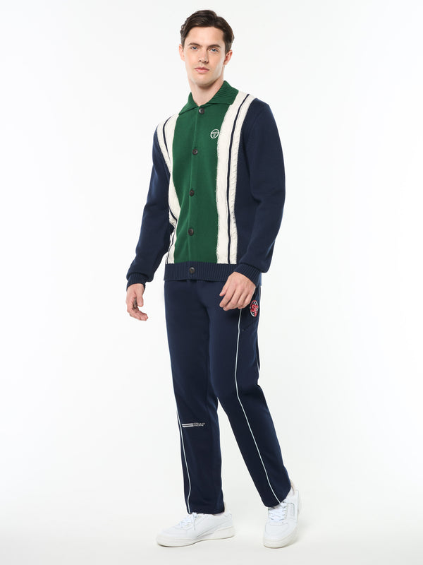 Sergio Tacchini Bruni Knit Cardigan- Maritime Blue