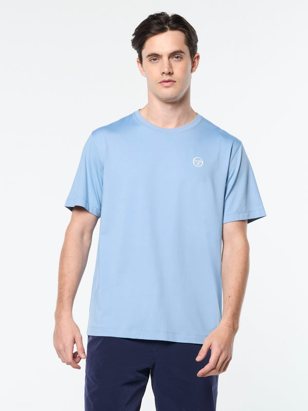 Sergio Tacchini Bussola T-Shirt- Faded Denim