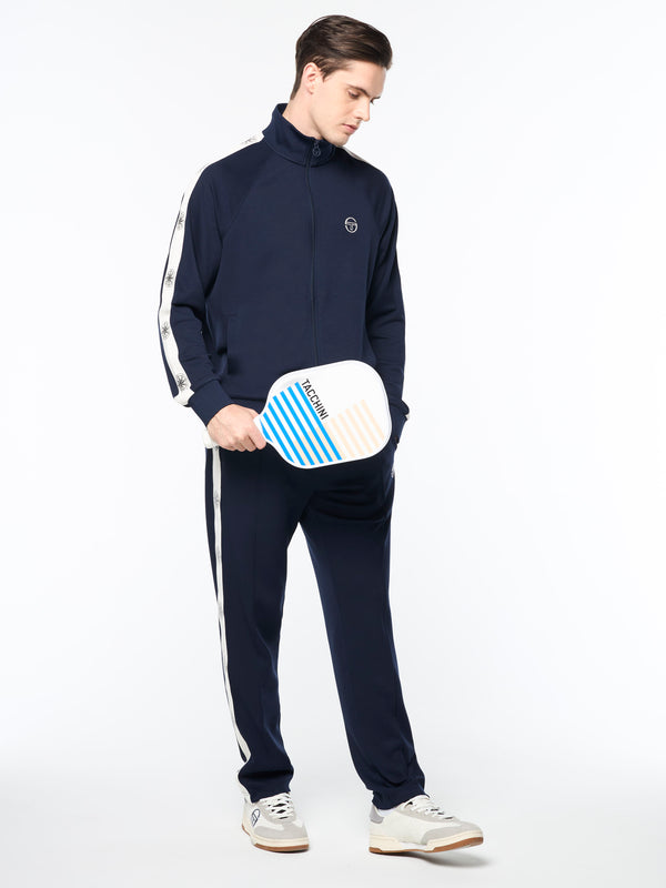 Sergio Tacchini Bussola Track Jacket- Maritime Blue