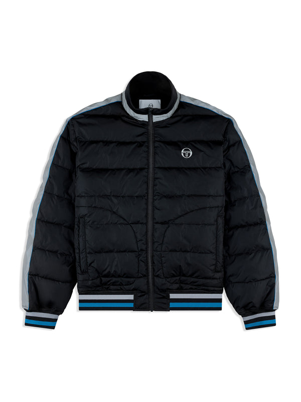 sergio tacchini Caldo Puffer Jacket- Black Beauty