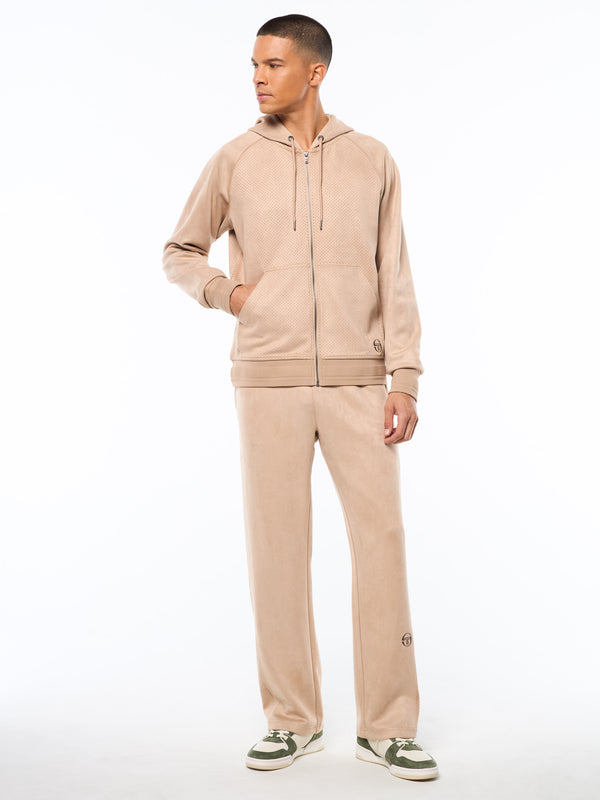 sergio Tacchini Camoscio Hoodie- Humus
