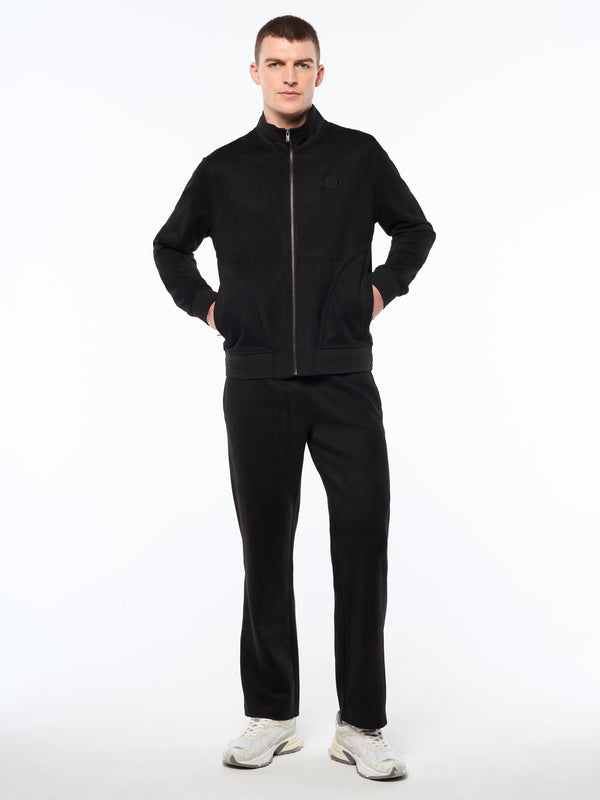 Sergio Tacchini Camoscio Track Jacket- Black Beauty