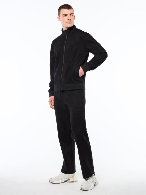 Sergio Tacchini Camoscio Track Jacket- Black Beauty