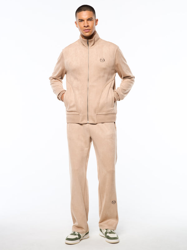 Sergio Tacchini Camoscio Track Jacket- Humus