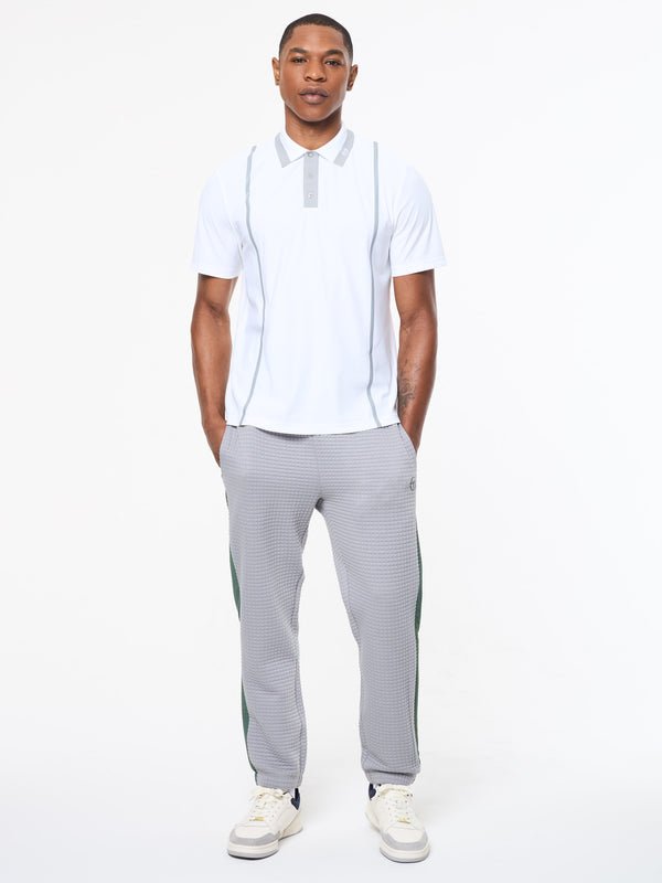 Sergio Tacchini Campo Court Polo- Brilliant White