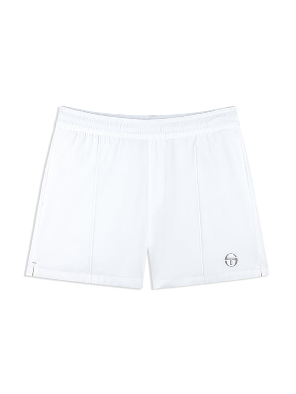 sergio tacchini Campo Court Short- Brilliant White