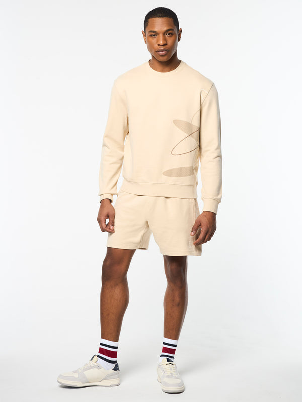 Sergio Tacchini Ciro Crewneck Sweatshirt- Fog