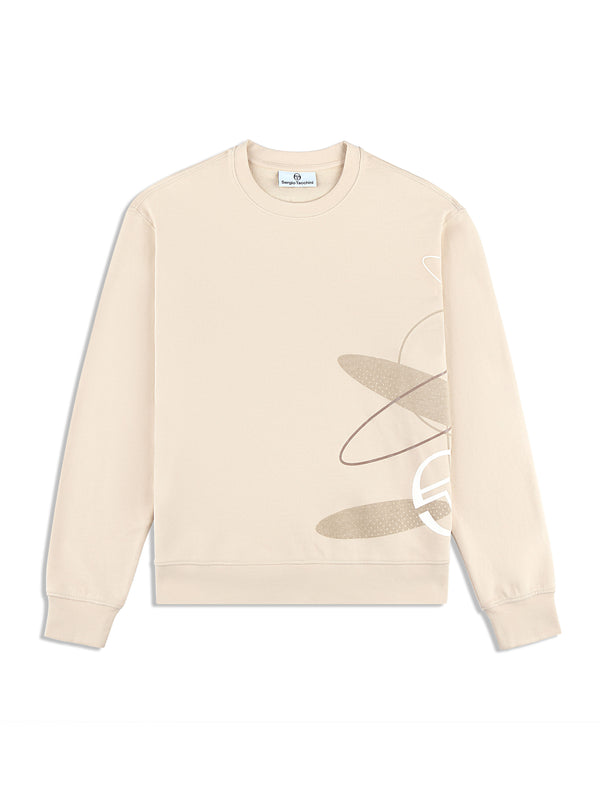 sergio tacchini Ciro Crewneck Sweatshirt- Fog